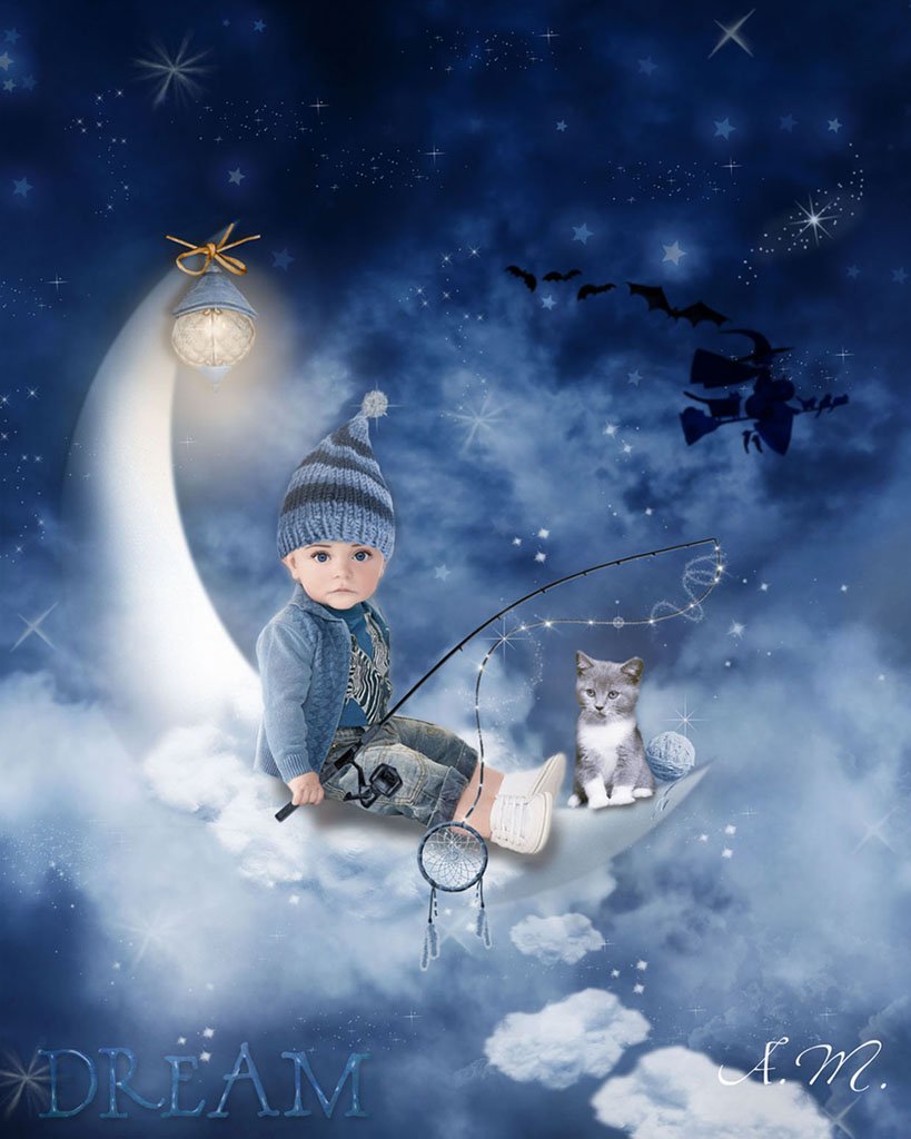 Детский мир луна. Детские сны. Сказочный сон. Мальчик на Луне. Волшебных снов.