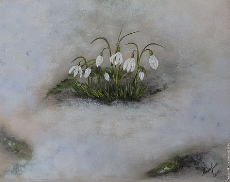 Левитан подснежники