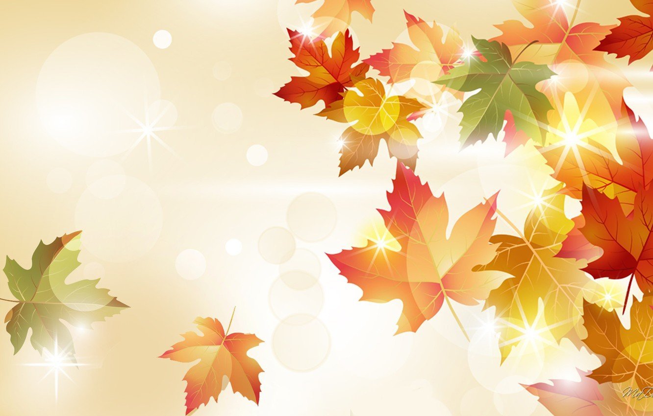 Осенние листья фон: иллюстрации