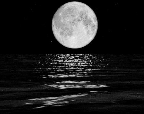 Полнолуние гиф