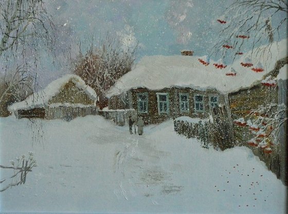 Познанская снег идет