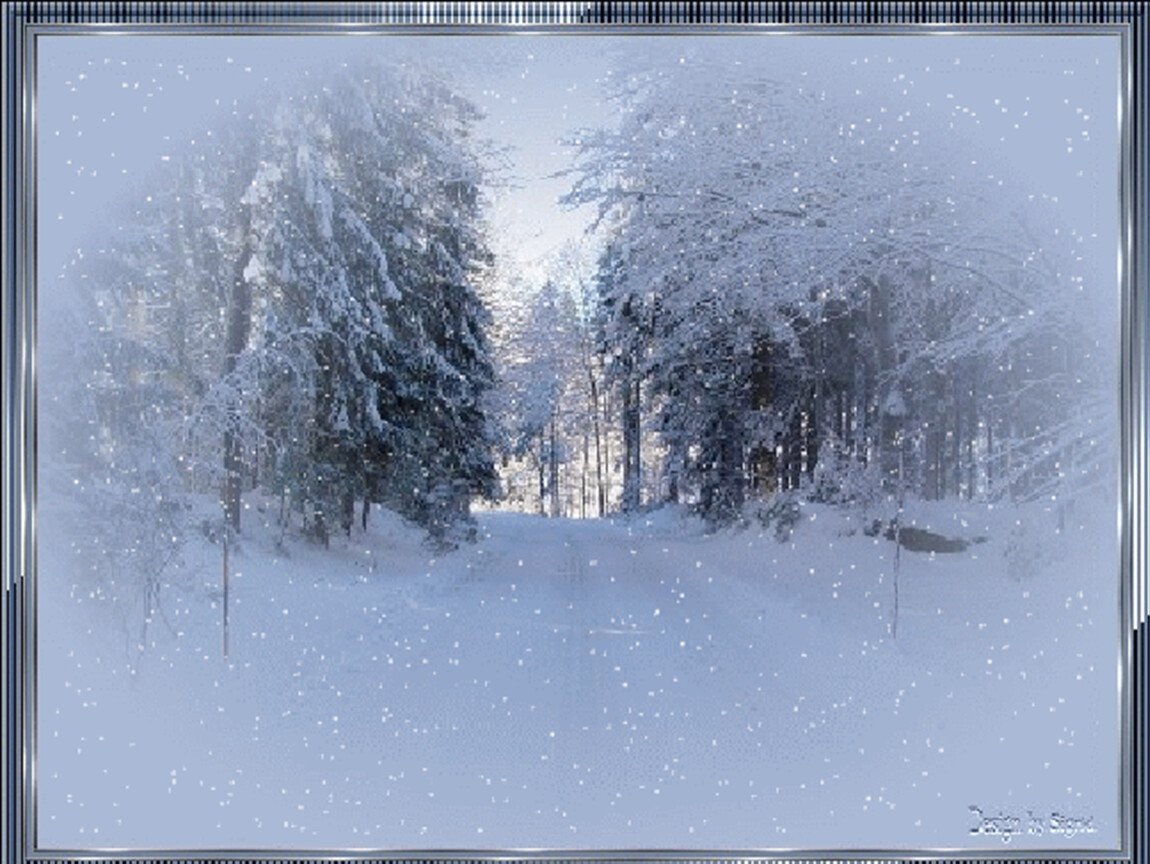 Январский утренний порой по снегу скрип веселый. Зимняя анимация. Снегопад анимация. Метель. Снег кружится.