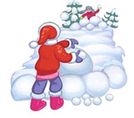 Рисунки из снега