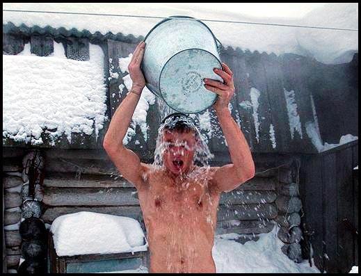 Закаливание в бане