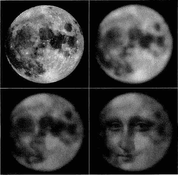 Луна с лицом человека