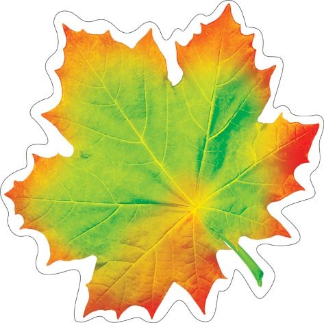 Листья для украшения группы в детском саду