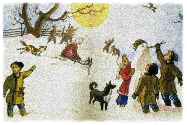 Снег да снег