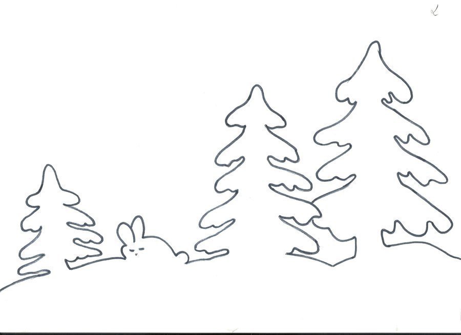 Шаблон елки для вырезания из бумаги: скачать и распечатать — irhidey.ru