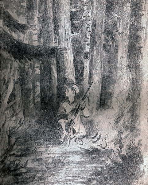 Иллюстрация к рассказу Васюткино озеро