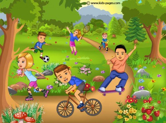 In the Park описание