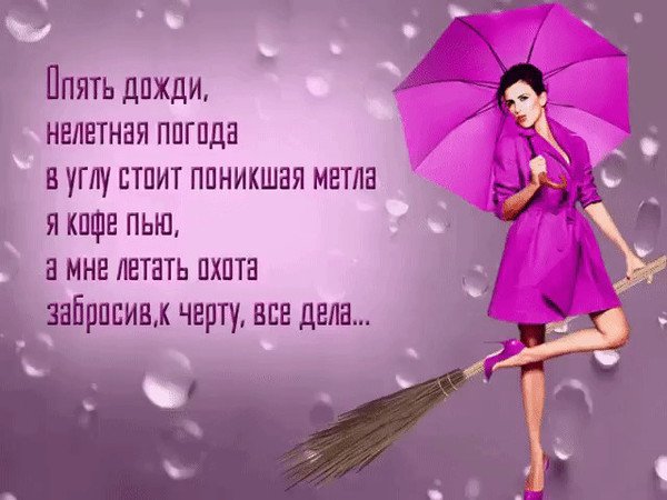 Опять дожди нелетная погода в углу