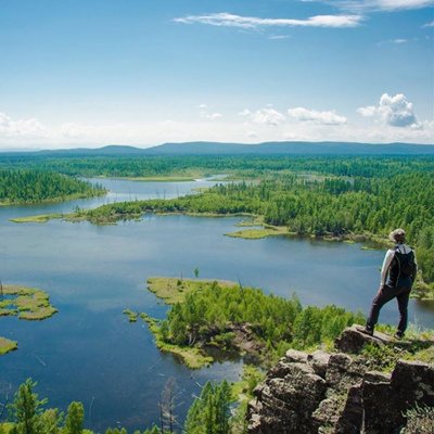 АЗАС озеро Тыва