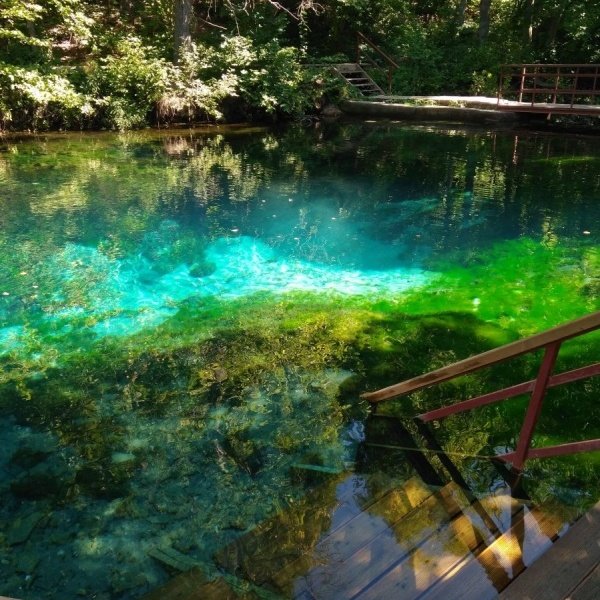 Голубое озеро Щербаково Казань