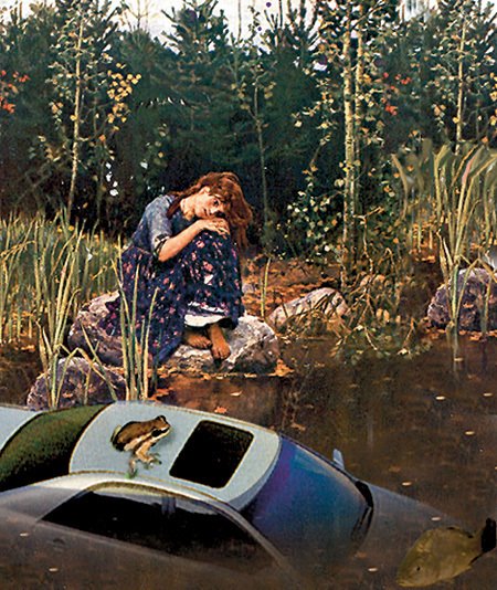 Аленушка на берегу озера