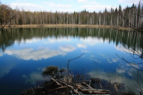 Чёрное озеро Пермский край