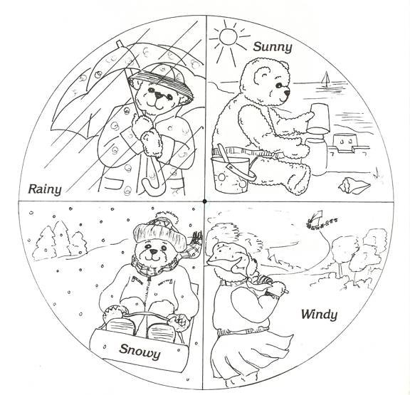 Раскраска Seasons для детей