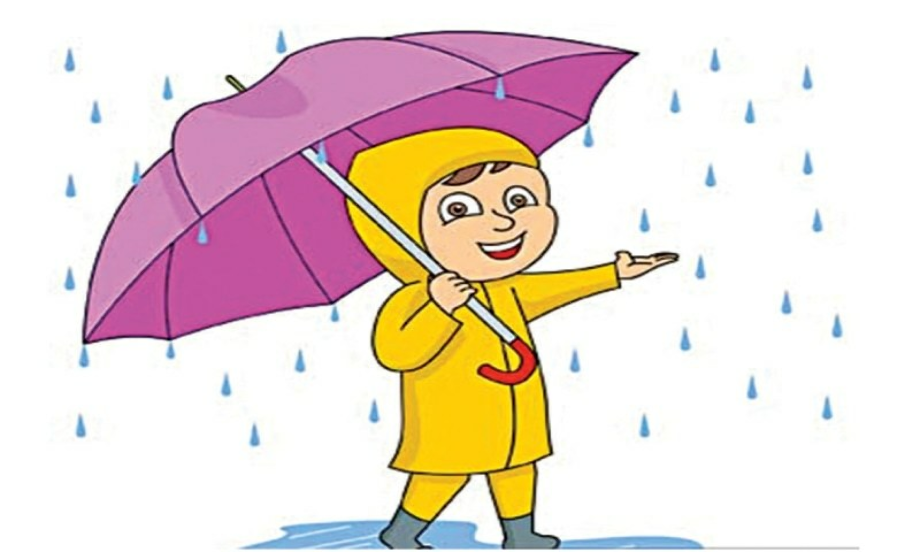 It s cold i m wearing. Дождливо мультяшный. Дождь мультяшный. Дождливо рисунок для детей. Дети дождя.