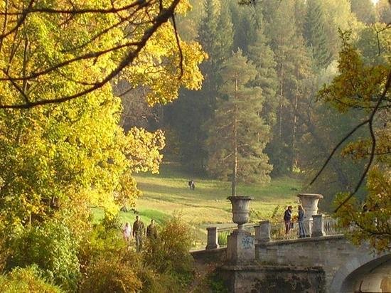 Удельный парк осенью