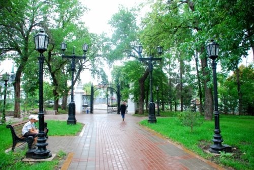 Город Уфа парк Гафури