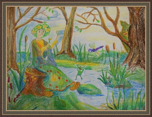 Лядов волшебное озеро Кикимора