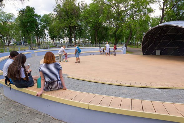 Детский парк им Терешковой Челябинск