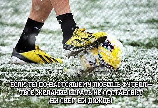 Футбол цитаты мотивация