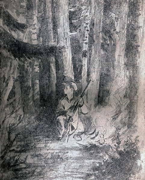 Иллюстрация к рассказу Васюткино озеро