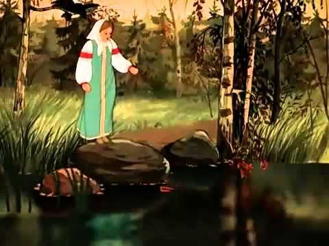 Алёнушка и братец Иванушка из сказки гуси лебеди