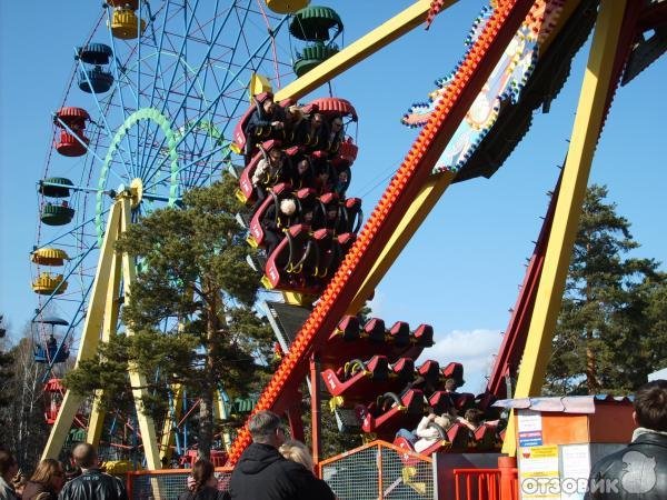 Гагарин парк Челябинск аттракционы