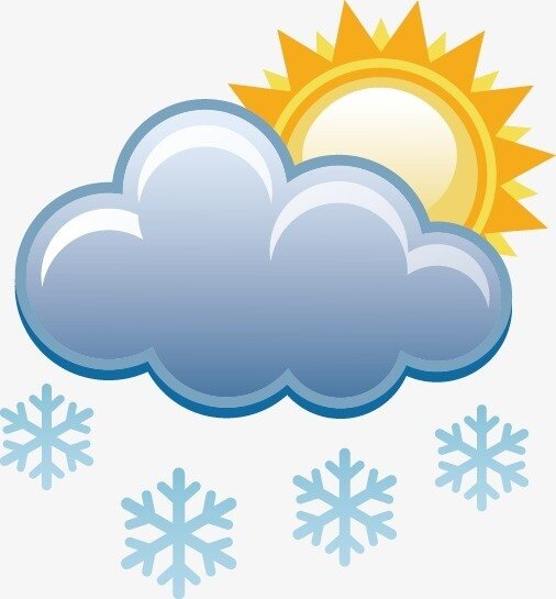 Тучка со снегом