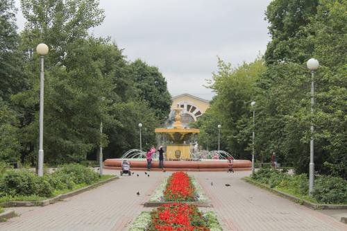 Комсомольский парк Череповец