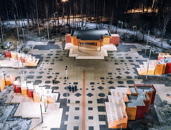 Арзамас парк Гайдара благоустройство