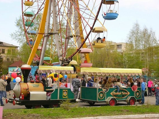 Тагил парк Бондина аттракционы