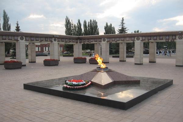 Парк Победы Казань мемориал