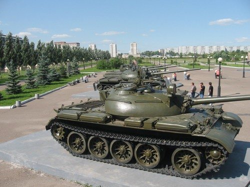 Парк Победы Казань танки