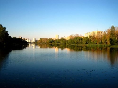 Речка Пехорка в Балашихе