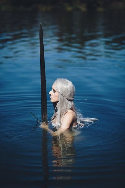 Владычица озера Ведьмак арт