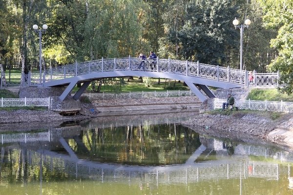 Пруд в Лианозовском парке