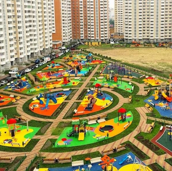 Мега площадка в Некрасовке