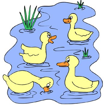 Задание для детей утка и утята