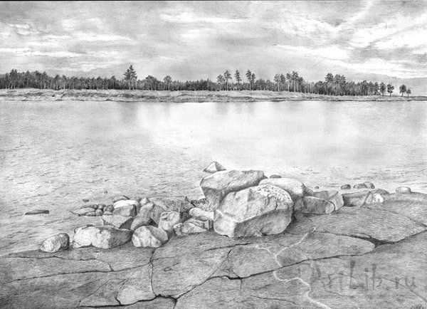 Картинки ладожское озеро в карандаше (68 фото)