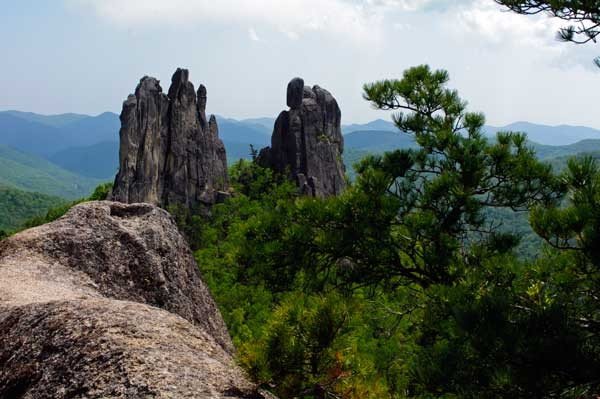 Ущелье драконов Приморский край