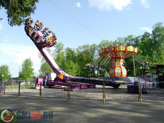 Парк Белинского Пенза Карусель