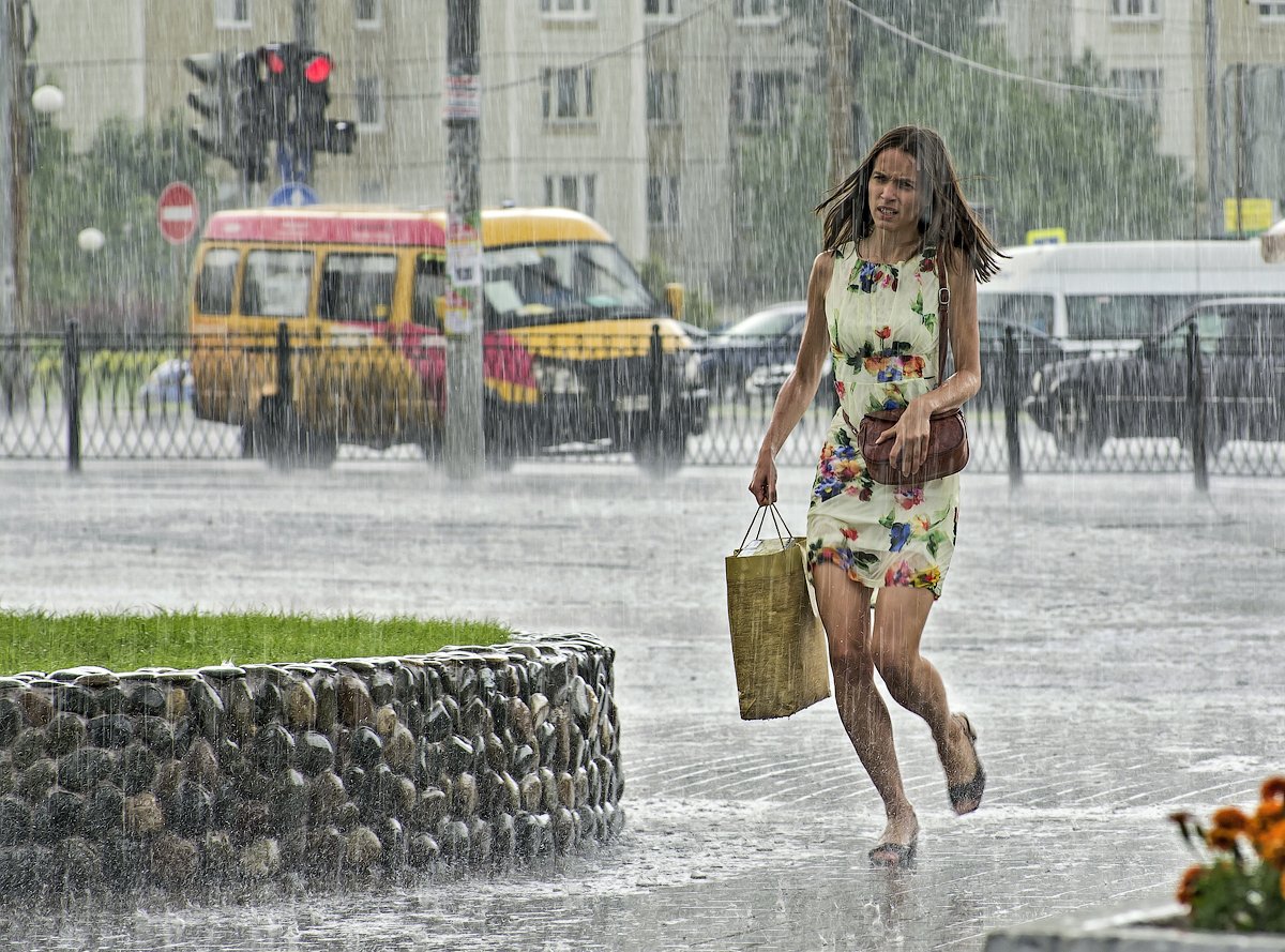 мокрая москва