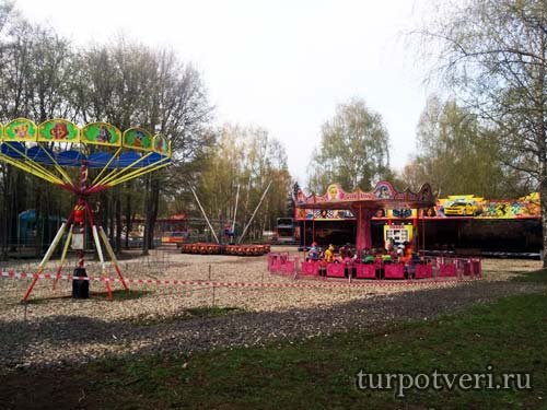 Парк аттракционов Тверь парк Победы