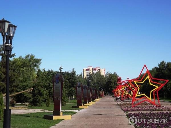 Парк Победы Тамбов карта