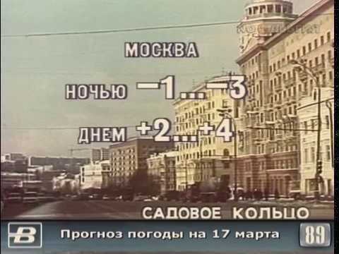 Прогноз погоды СССР