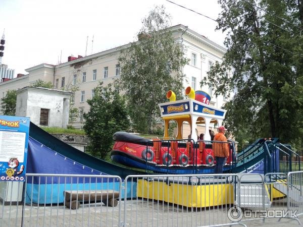 Архангельск потешный двор аттракцион Морячок