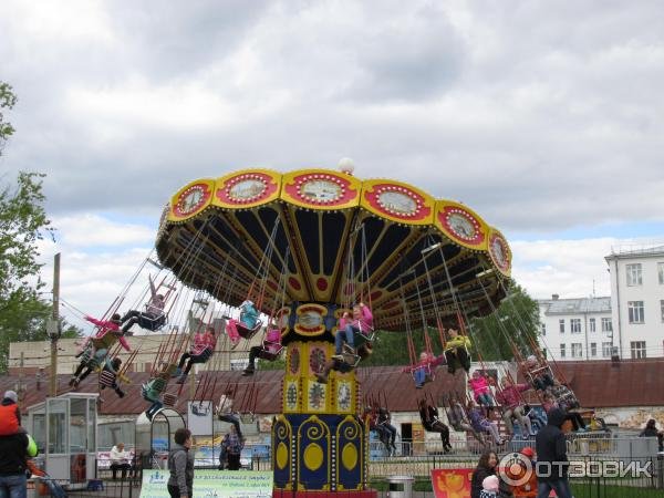 Аттракционы в Архангельске потешный двор