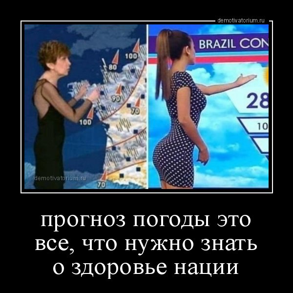 Прогноз погоды прикол